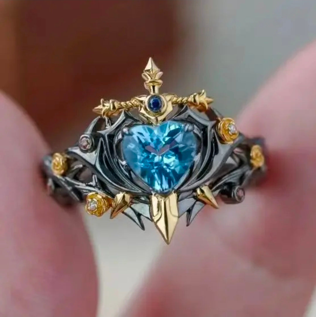 blue sword ring