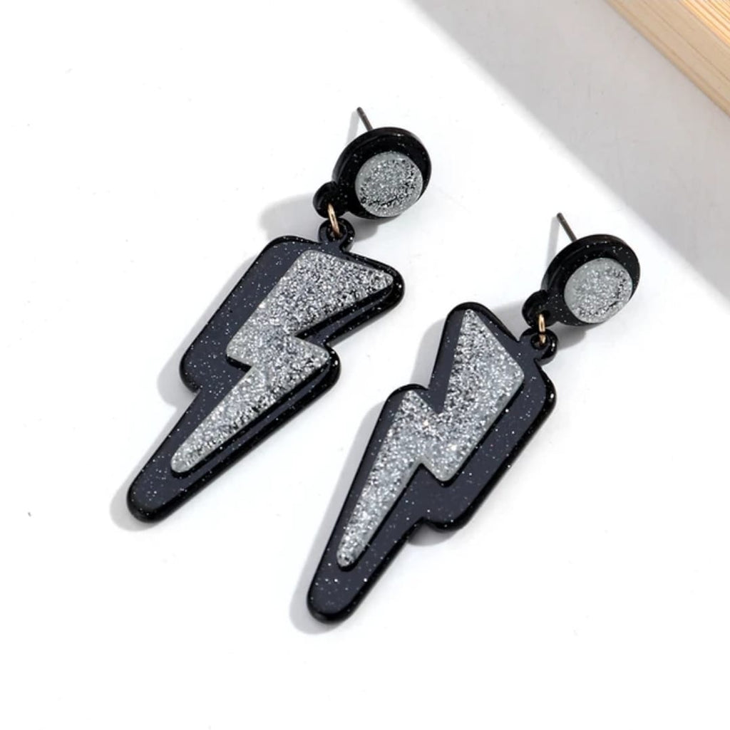 Lightning earrings