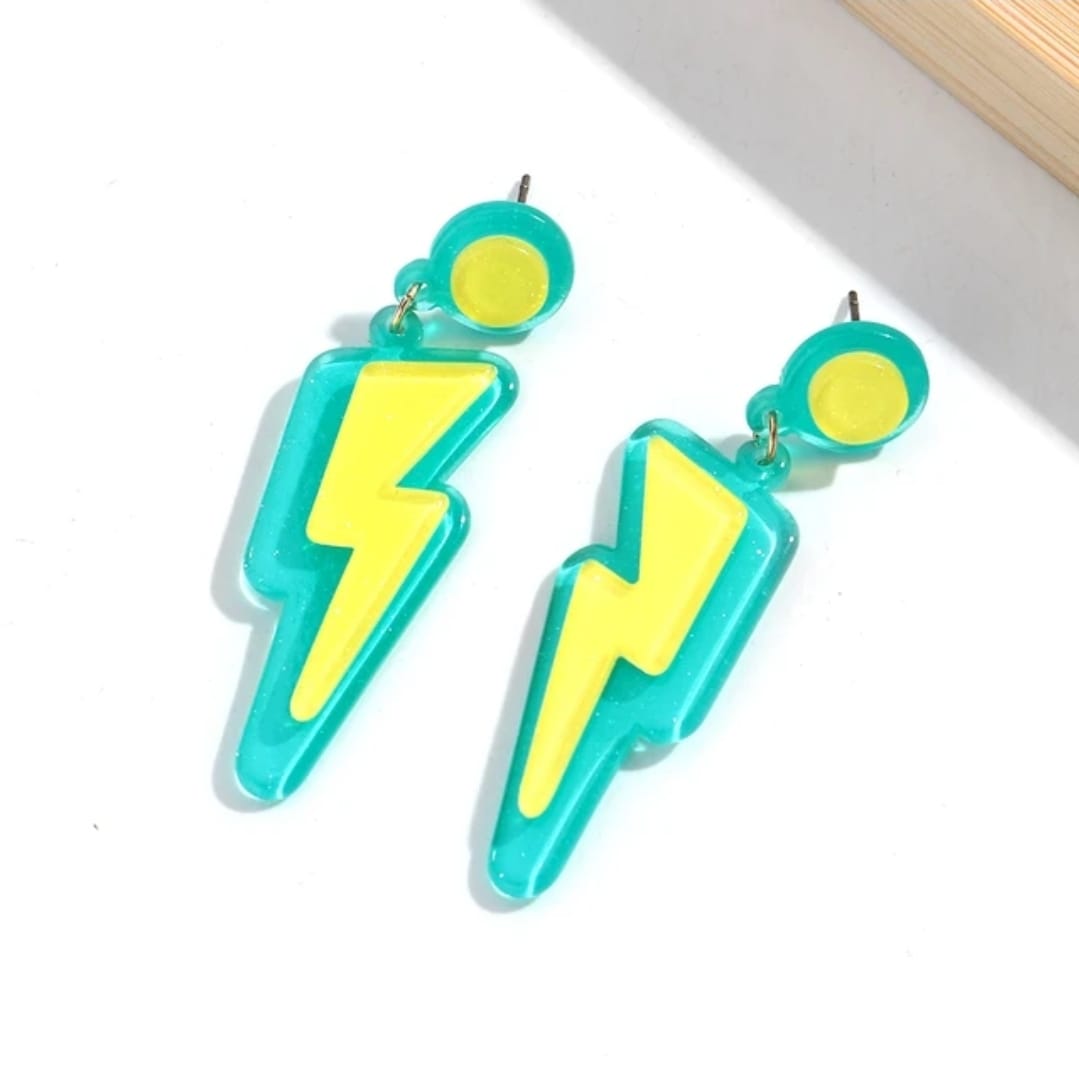Lightning earrings