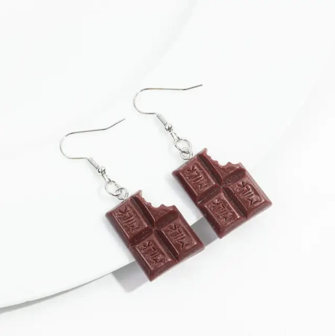 Chocolate earrings