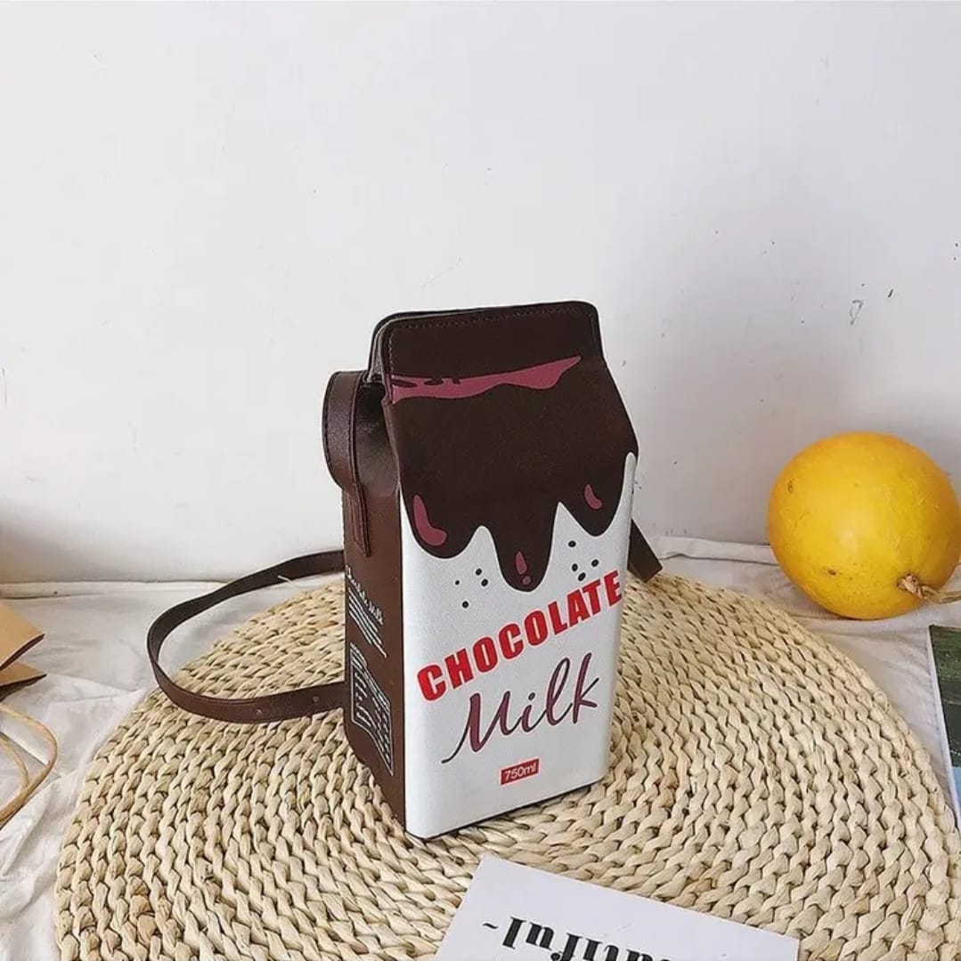 Chocolate milkshake bag